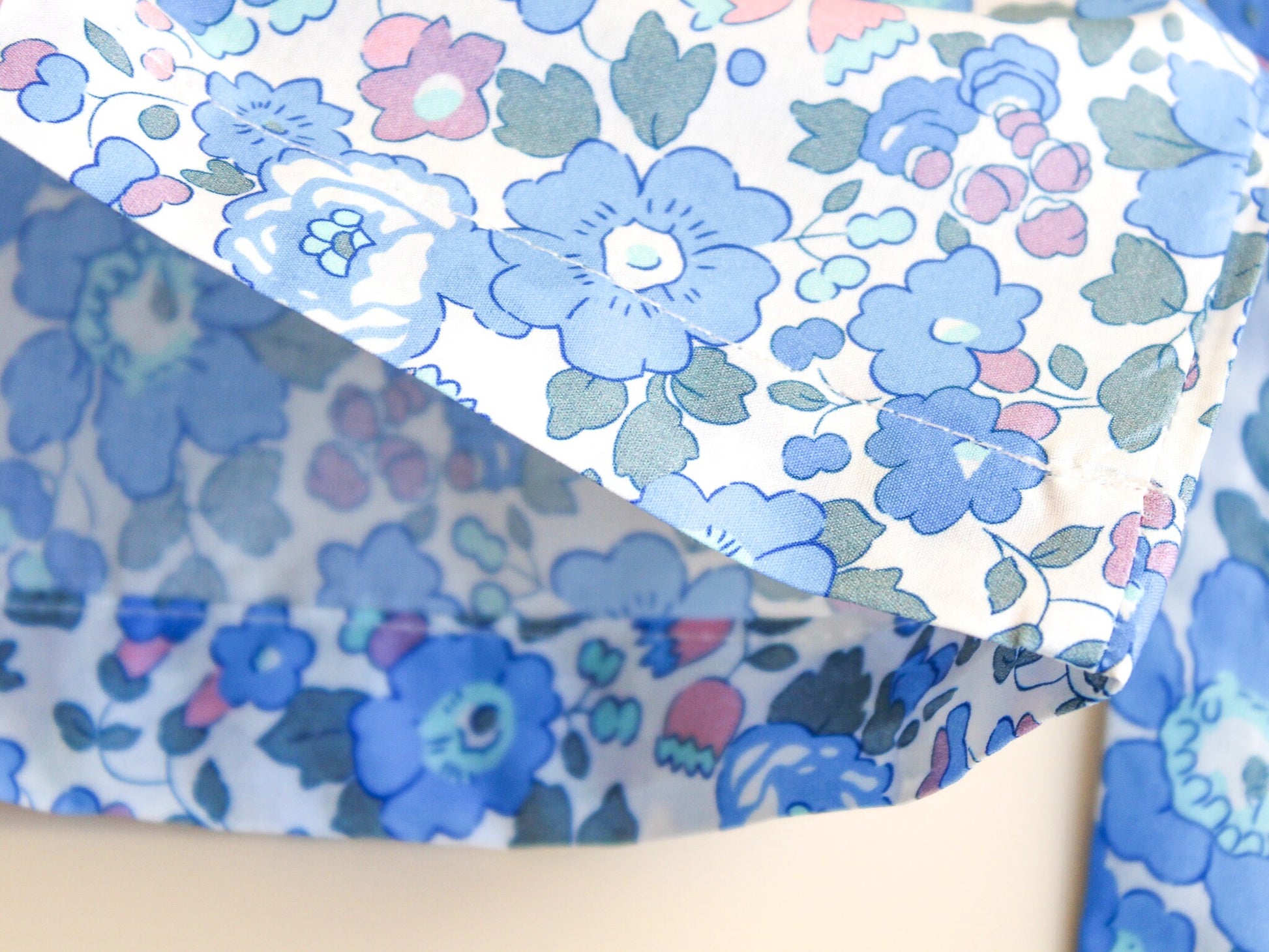 Liberty London Pants: Ditsy Floral Print, Cotton Trousers