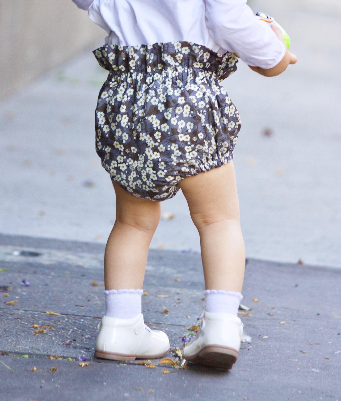Liberty London Baby Bloomer with Matching Hair Bow: Tana Lawn Cotton