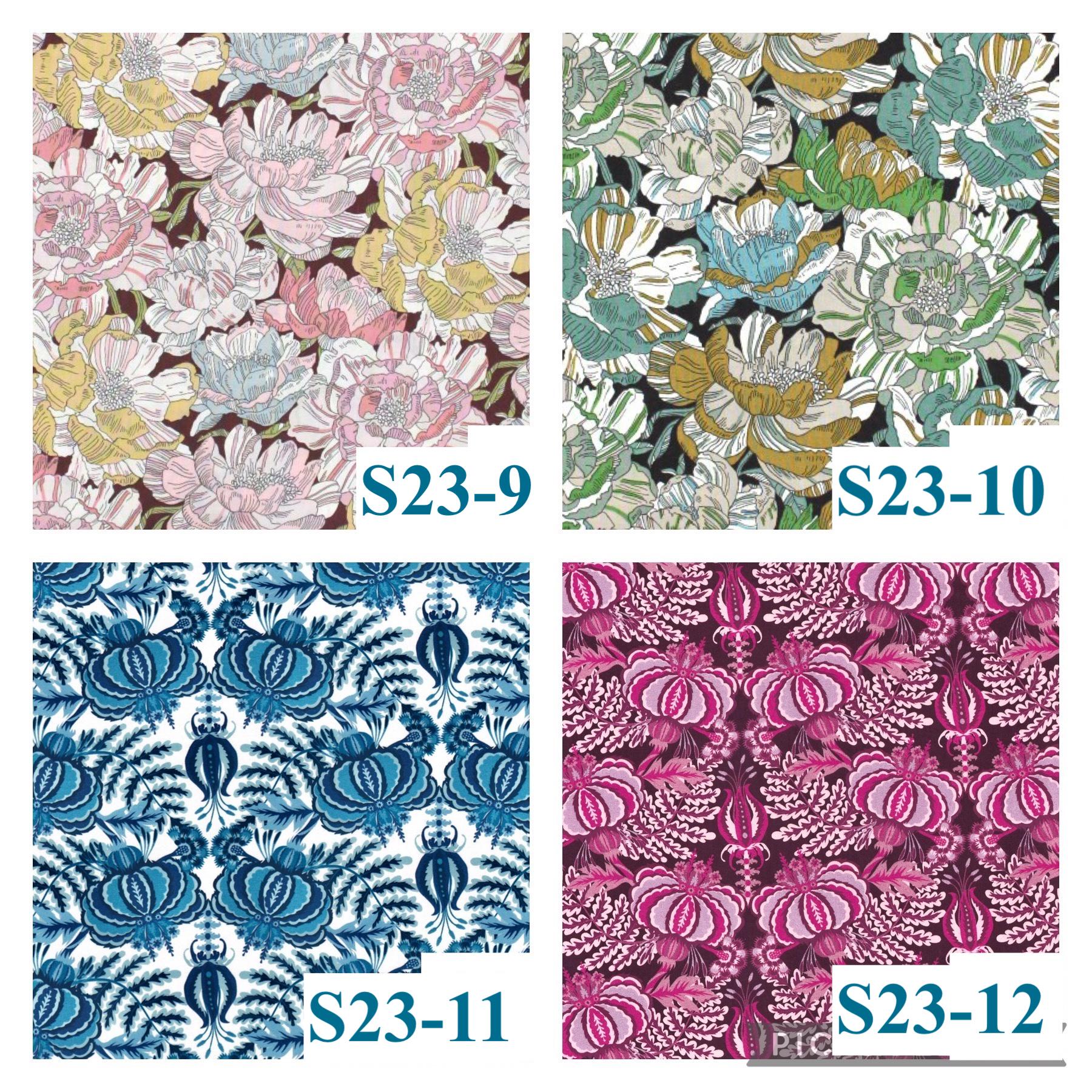 Liberty Floral Print Dress: Mandarin Collar Shift Dress, Short Sleeves