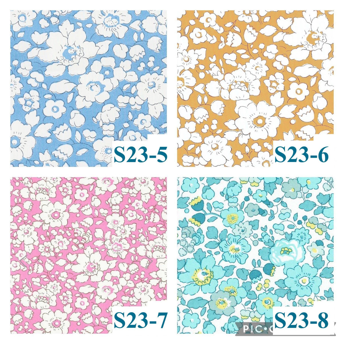 Liberty Ditsy Print Overalls Ruffle Collar