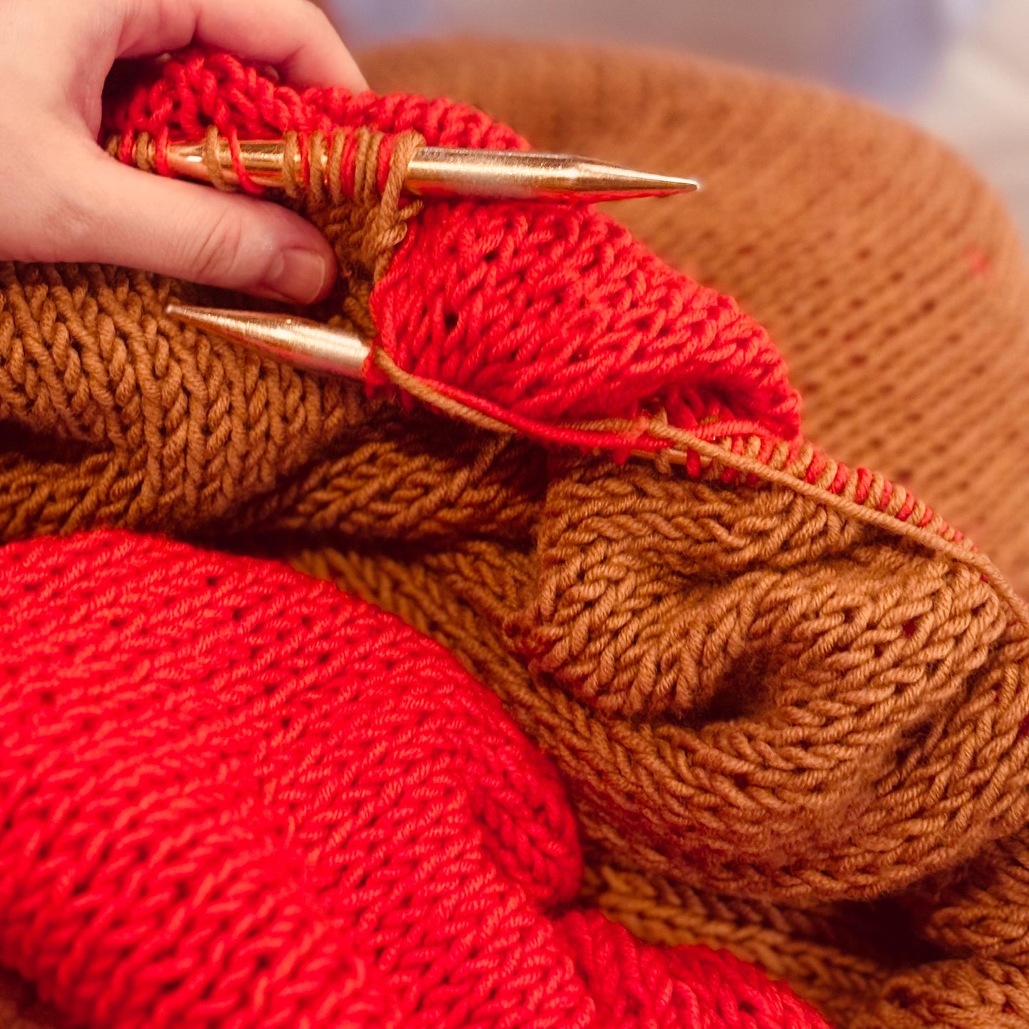 Double Sided Hand Knitted Merino Wool Blanket: Big Size Bed Throws, Winter Warm Cover