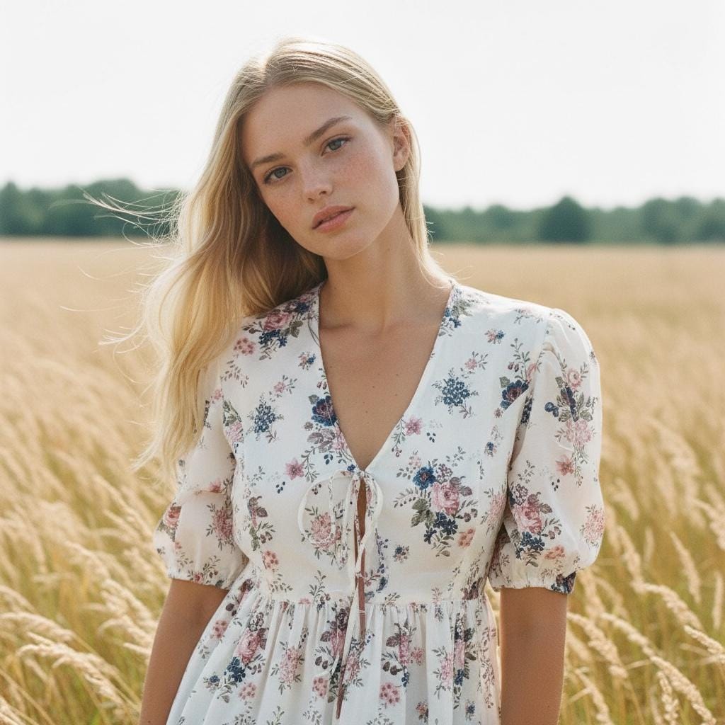 Liberty London Floral Blouse, Cotton Tana Lawn Peplum Top, Puffy Sleeves