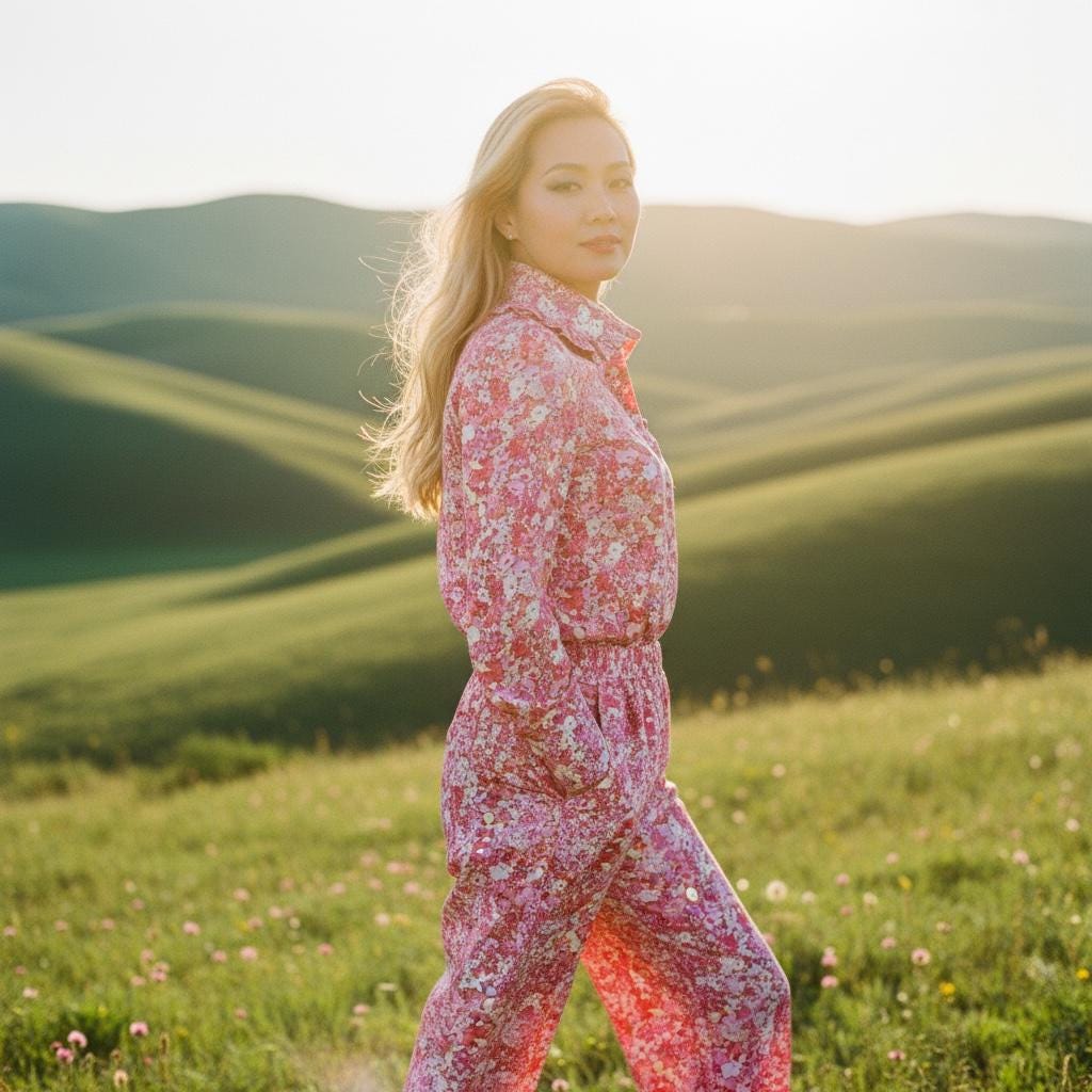Liberty London Palazzo Pants: Floral Print Wide Leg Cotton Trousers, Ditsy Botanical Lounge Pants