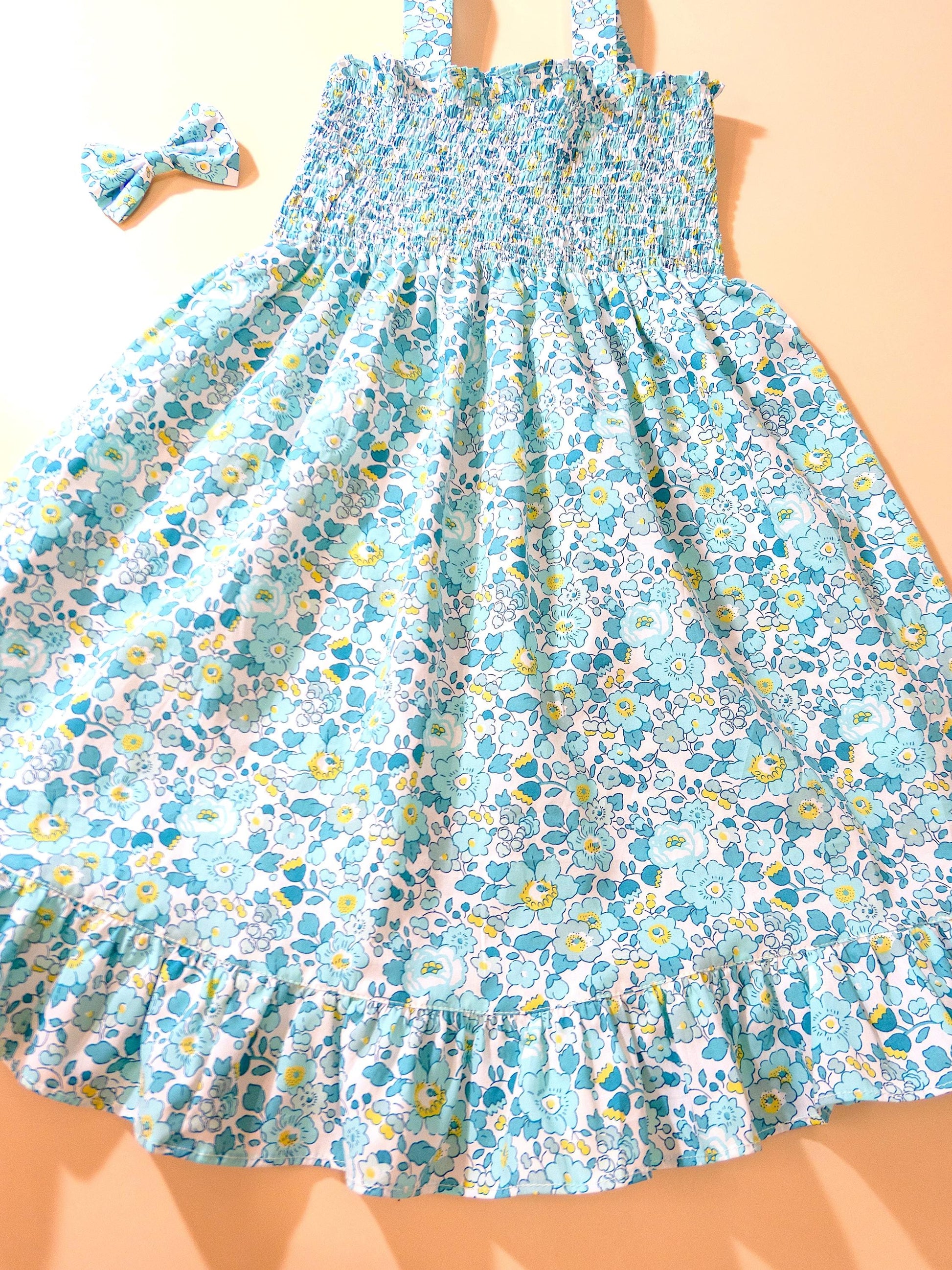 Bubble Long Sleeve Liberty Baby Romper