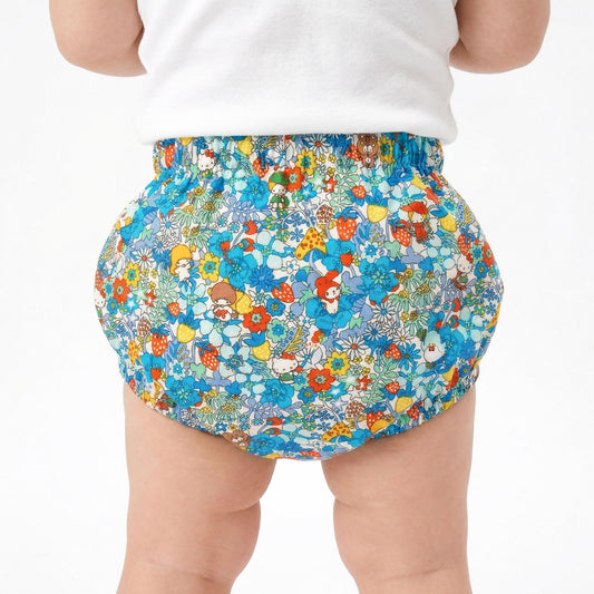Liberty London Nappy Cover Bloomer, Handmade Children Clothing, Sustainable Ethical-wear, Personalised Bermudas, Customised Shorts