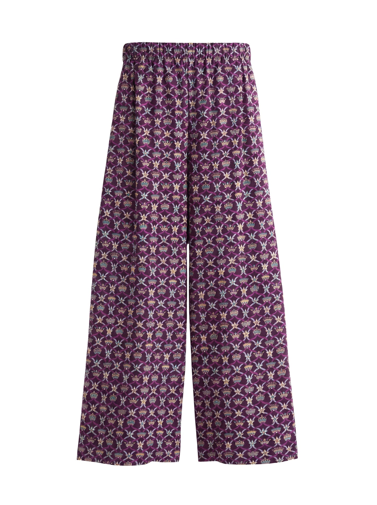 Liberty London Palazzo Trousers, Wide-legged Handmade Personalised Pants, Lightweight Cotton Loungewear Bottoms, Sustainable Clothing