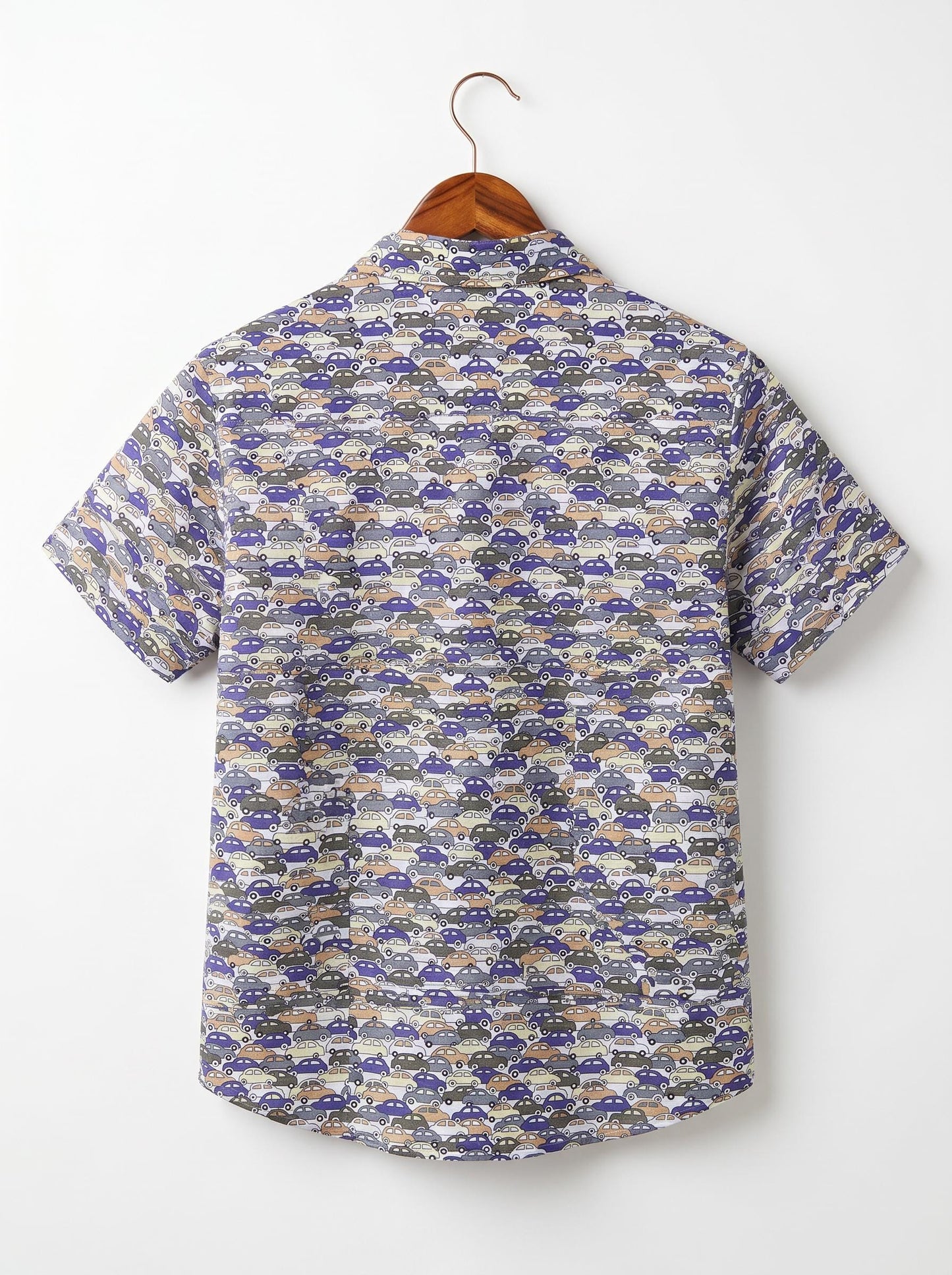 Liberty London Short-sleeved Button-up Shirt, Handmade Botanical Cotton Chemise, Sustainable Personalised Clothing, Customised Children-wear