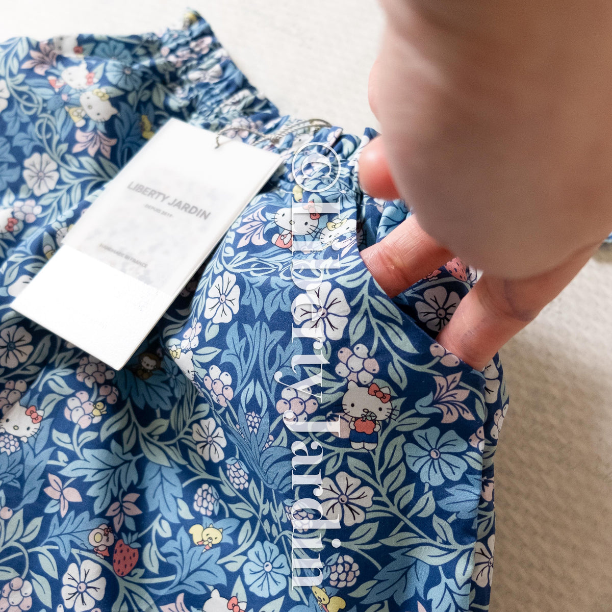 Liberty London Tapper Pants, Handmade Ethical Clothing, Customised Cotton Trousers, Sustainable Tailoring Outfit, Personalised Clothing