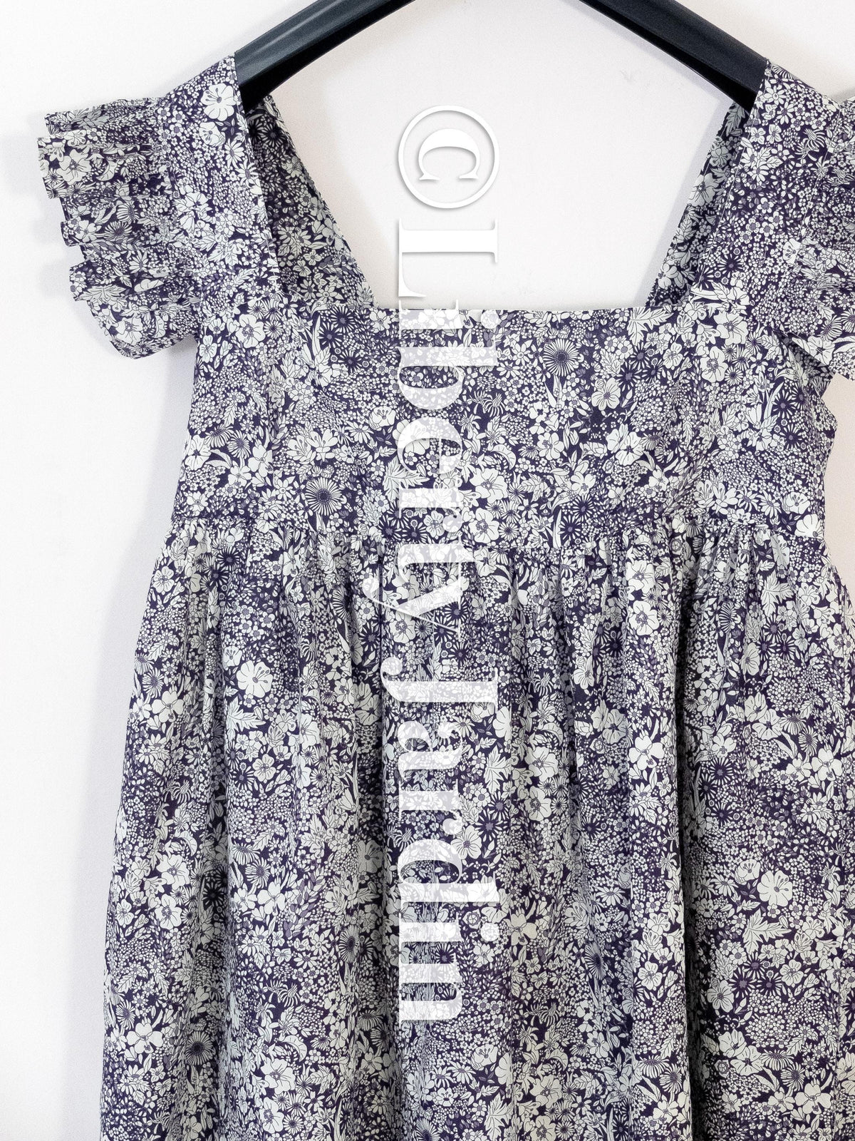 Liberty London Smock Sleeveless Sundress, Milkmaid Cottage Dress, Botanical Handmade Clothing, Bespoke Customised Womenswear,
