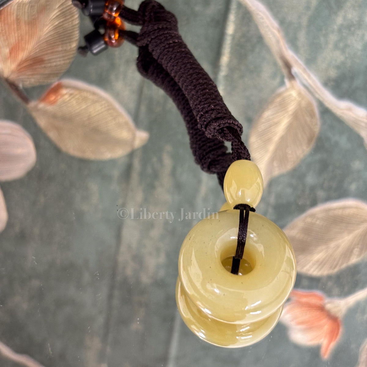 Natural Nephrite Pendant Necklace, Lucky Prosperity Precious, Handmade Sustainable Accessories, Untreated Certified Gemstone Jewellery