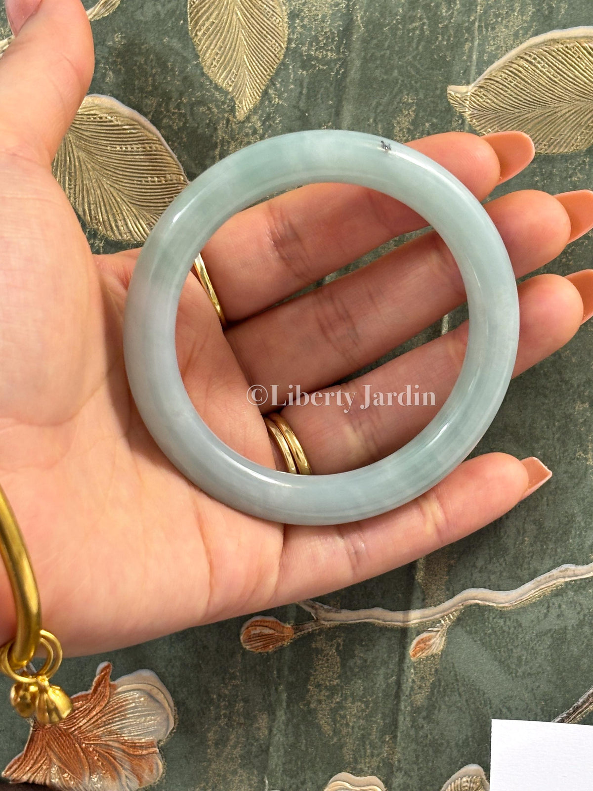 Jadeite 55mm Bangle, Natural Non-treated Gemstone, A-type Myanmar Jade Bracelet, Sustainable Heirloom Gemstone Jewellery