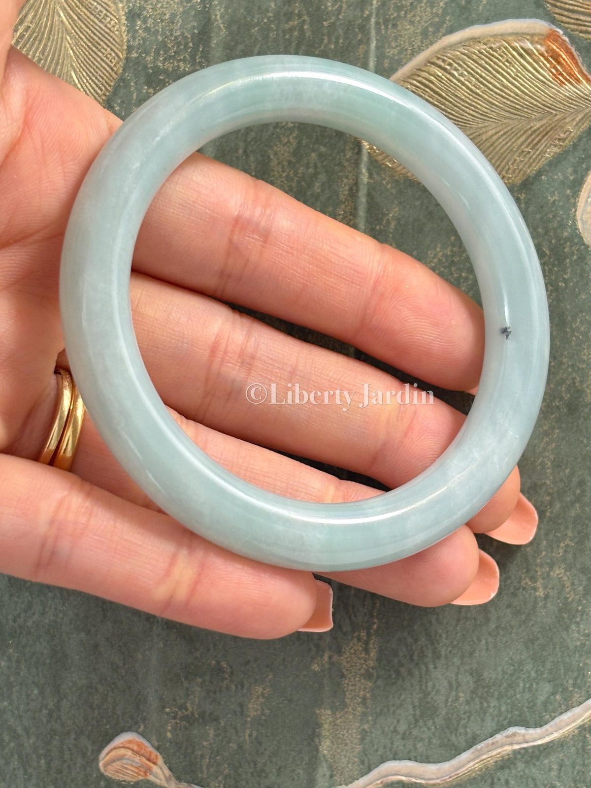 Jadeite 55mm Bangle, Natural Non-treated Gemstone, A-type Myanmar Jade Bracelet, Sustainable Heirloom Gemstone Jewellery