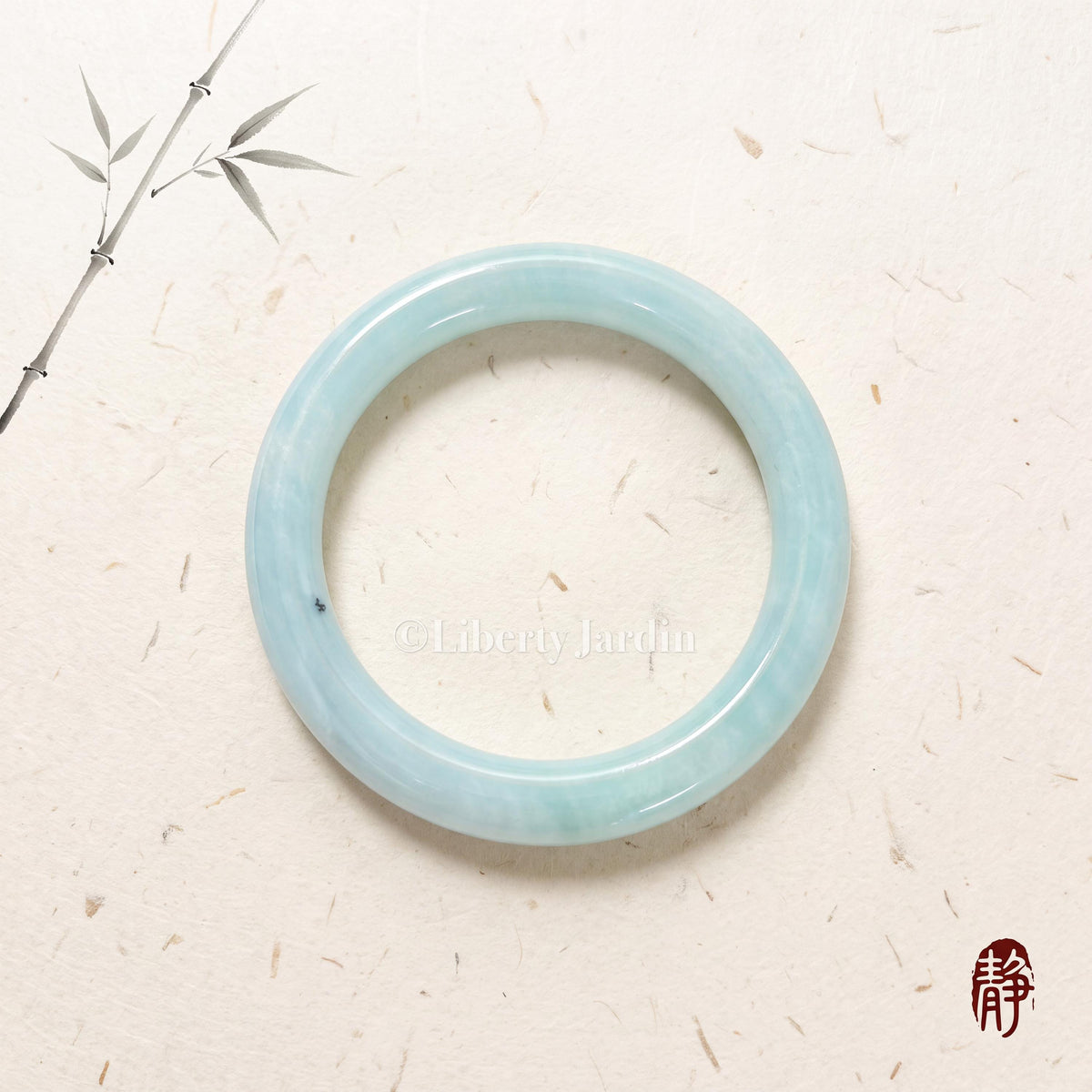 Jadeite 55mm Bangle, Natural Non-treated Gemstone, A-type Myanmar Jade Bracelet, Sustainable Heirloom Gemstone Jewellery