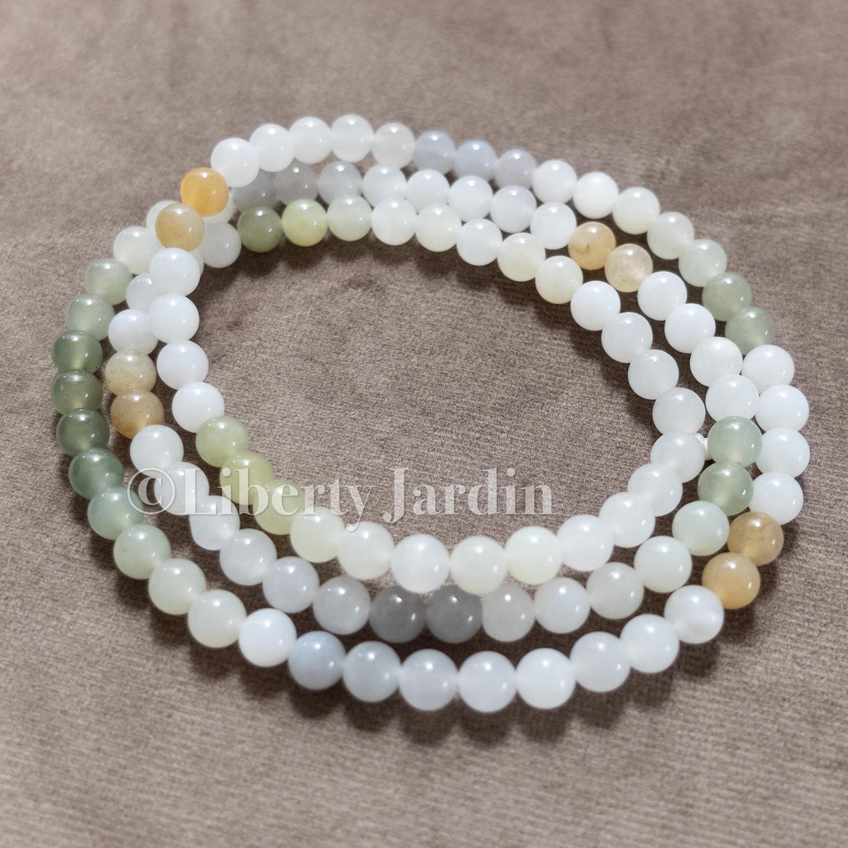 Natural Nephrite Jade Necklace, Anniversary Special Occasion, Gemstone Jewellery, Beaded Bracelet, Multicolour Handmade Accessories