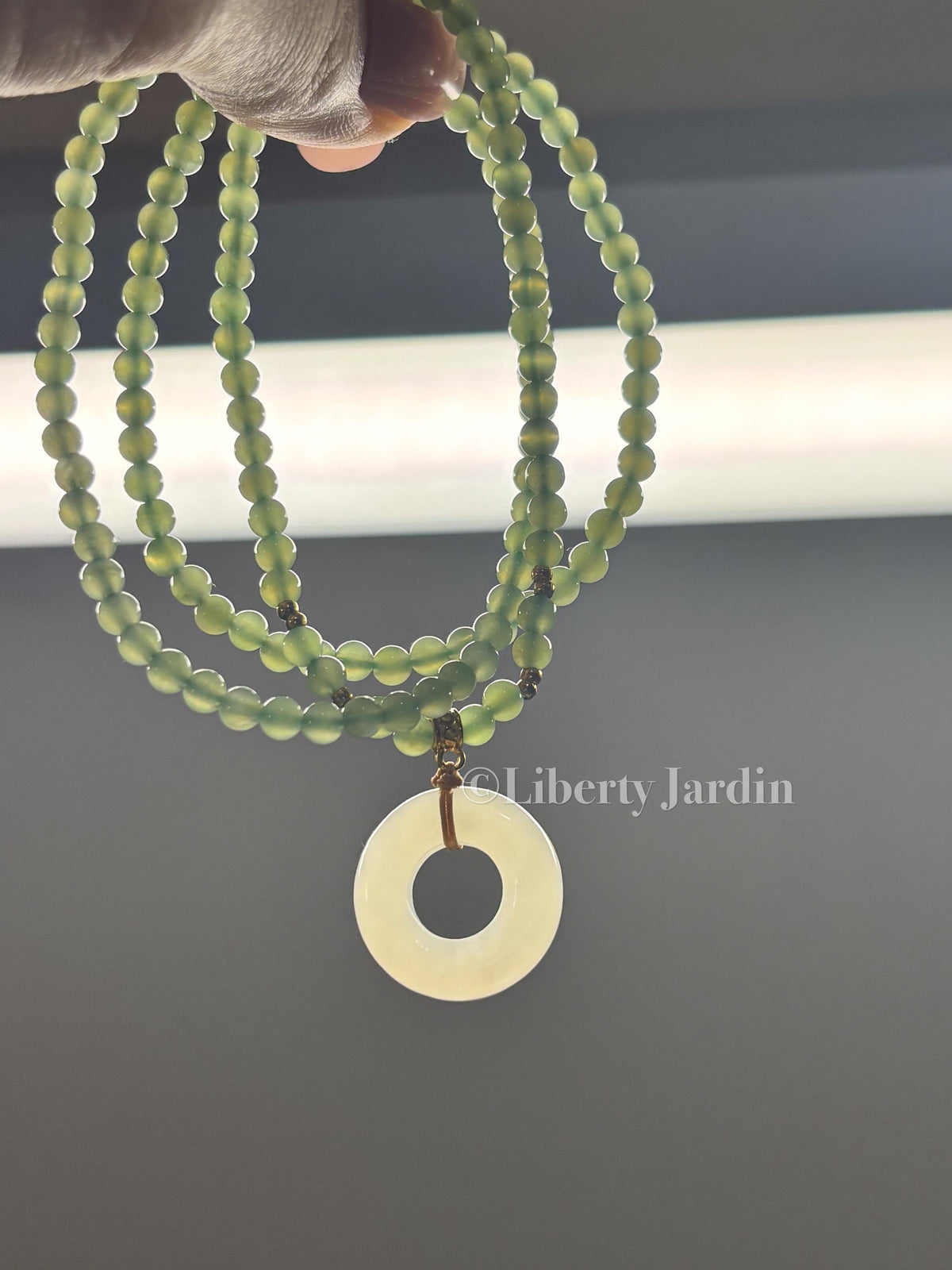 White Mutton Fat Jade Pendant, Natural Nephrite Jade Necklace, Beaded Bracelet, Icy Green Charm