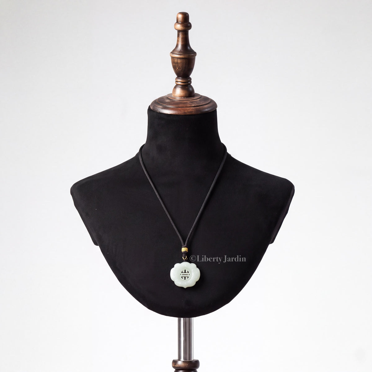Large Natural Nephrite Pendant Necklace, Lucky Charm Prosperity, Handmade Sustainable Jewellery, Untreated Certified Stone