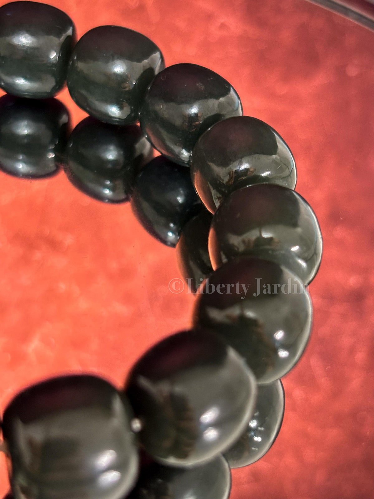 Seed Jade Nephrite Men Women Bracelet, Untreated Gemstone Jewellery, Beaded Bracelet, Sustainable Handmade Accessories