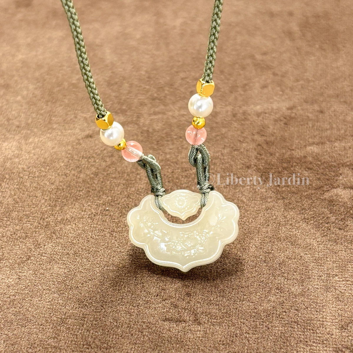 Certified Natural Nephrite Jade Pendant, Lucky Prosperity Necklace, Handmade Jewellery, Handcrafted Gemstone, Gift Ideas