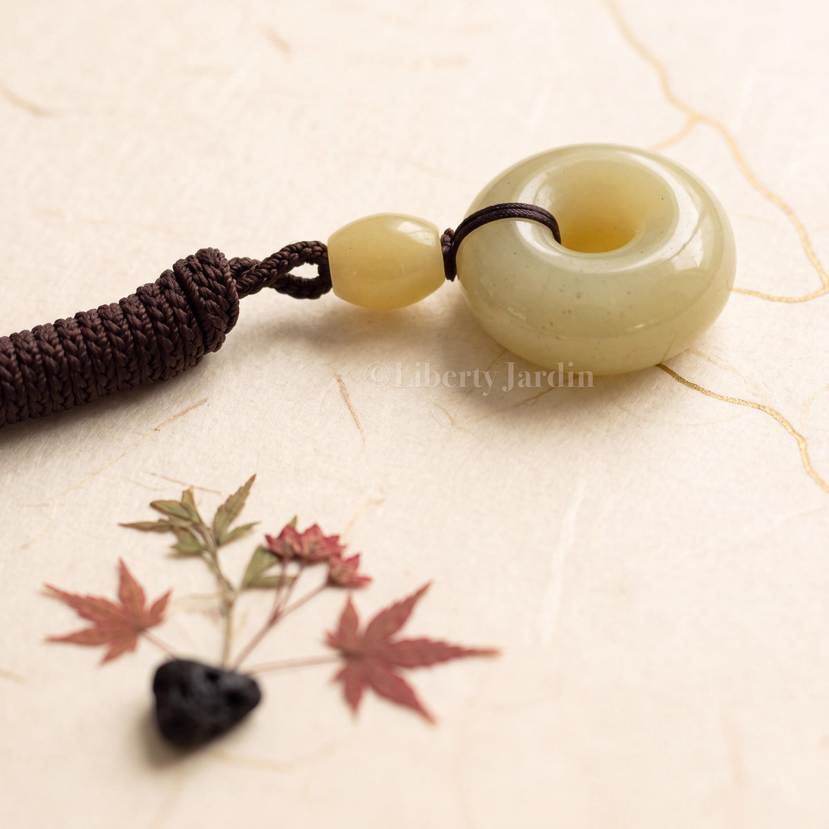 Natural Nephrite Pendant Necklace, Lucky Prosperity Precious, Handmade Sustainable Accessories, Untreated Certified Gemstone Jewellery