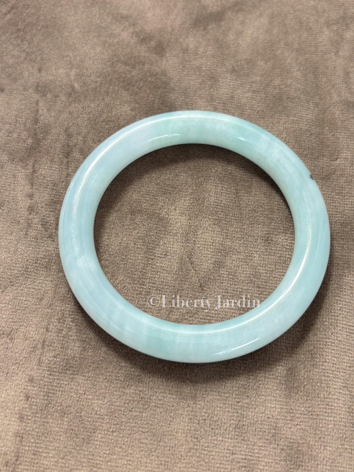 Jadeite 55mm Bangle, Natural Non-treated Gemstone, A-type Myanmar Jade Bracelet, Sustainable Heirloom Gemstone Jewellery