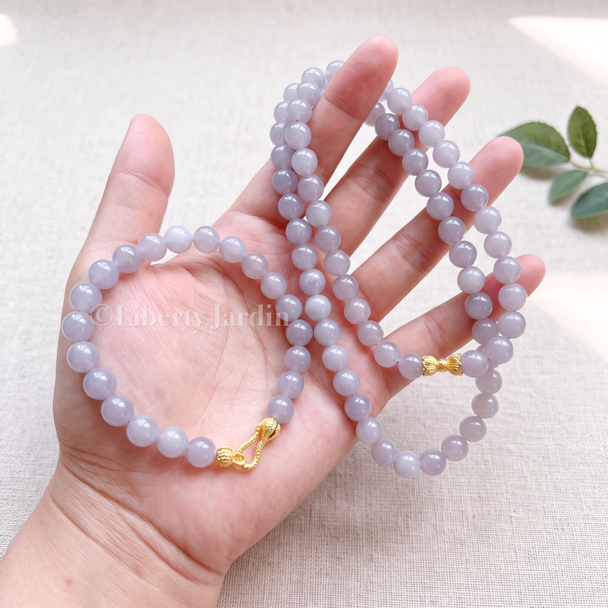 Pre-Order Luxury Natural Nephrite Jade Necklace Bracelet, Anniversary Special Occasion, Purple Gemstone Handmade Accessories
