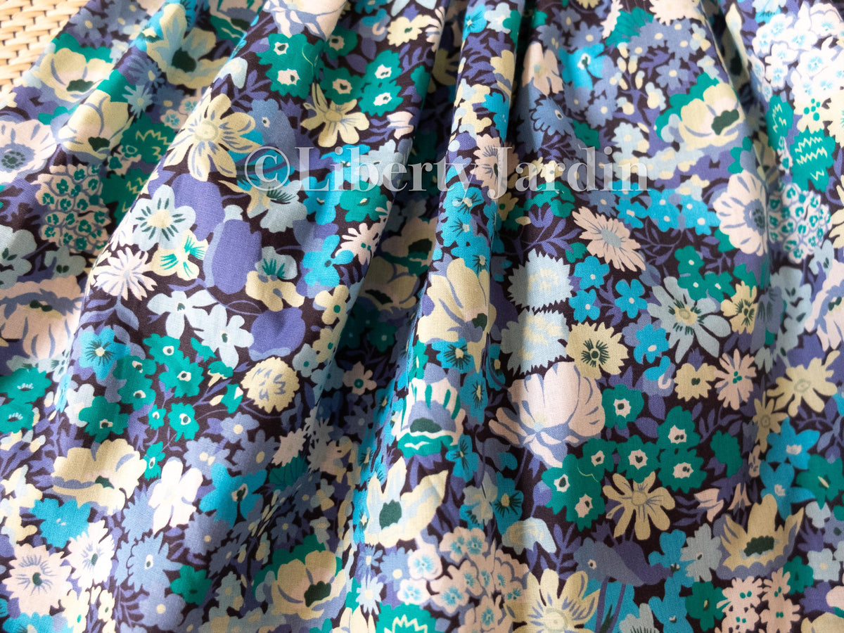 Liberty London Floral Print Skirt, 100% Cotton Tana Lawn, Ruffle Waist, Knee Length (6M-14Y)