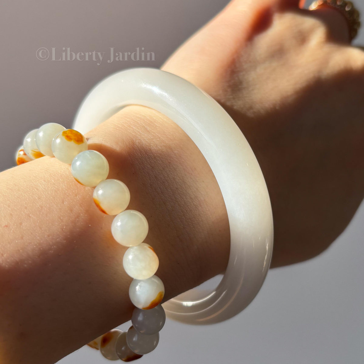 Collectible White Nephrite Jade Bangle, Natural Gemstone Jewellery, Heirloom Priceless Accessories, Certified Customised Bracelet