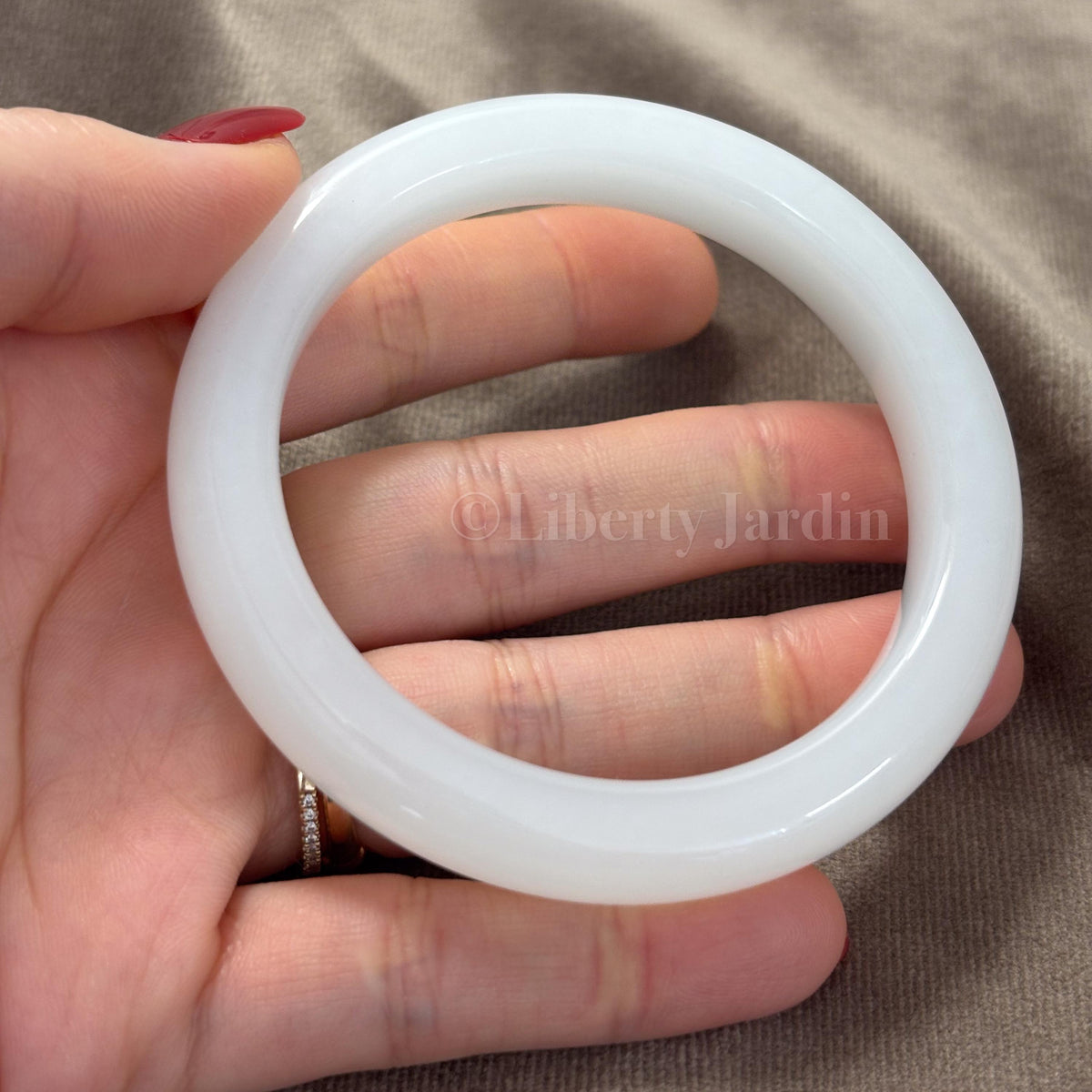 Collectible White Nephrite Jade Bangle, Natural Gemstone Jewellery, Heirloom Priceless Accessories, Certified Customised Bracelet