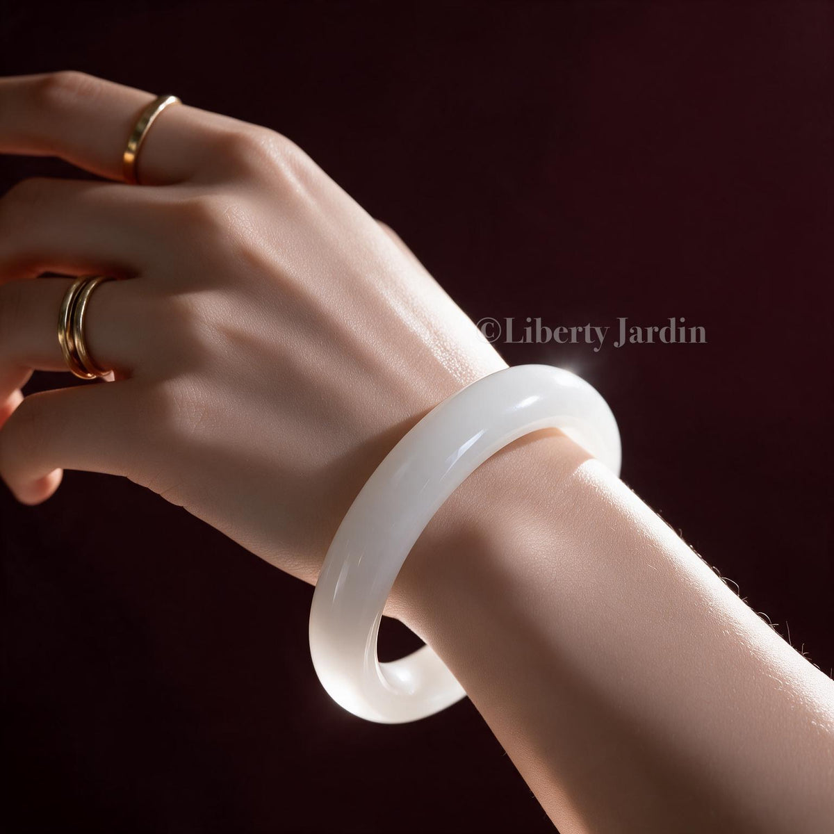 Collectible White Nephrite Jade Bangle, Natural Gemstone Jewellery, Heirloom Priceless Accessories, Certified Customised Bracelet