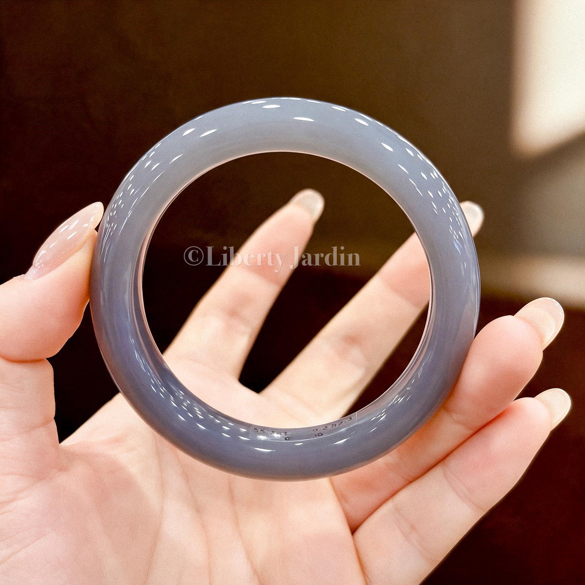 Purple Natural Nephrite Bangle, Certified Non-treated Armband, Gemstone Bracelet Accessories, Minimalist Sustainable Personalised Jewellery