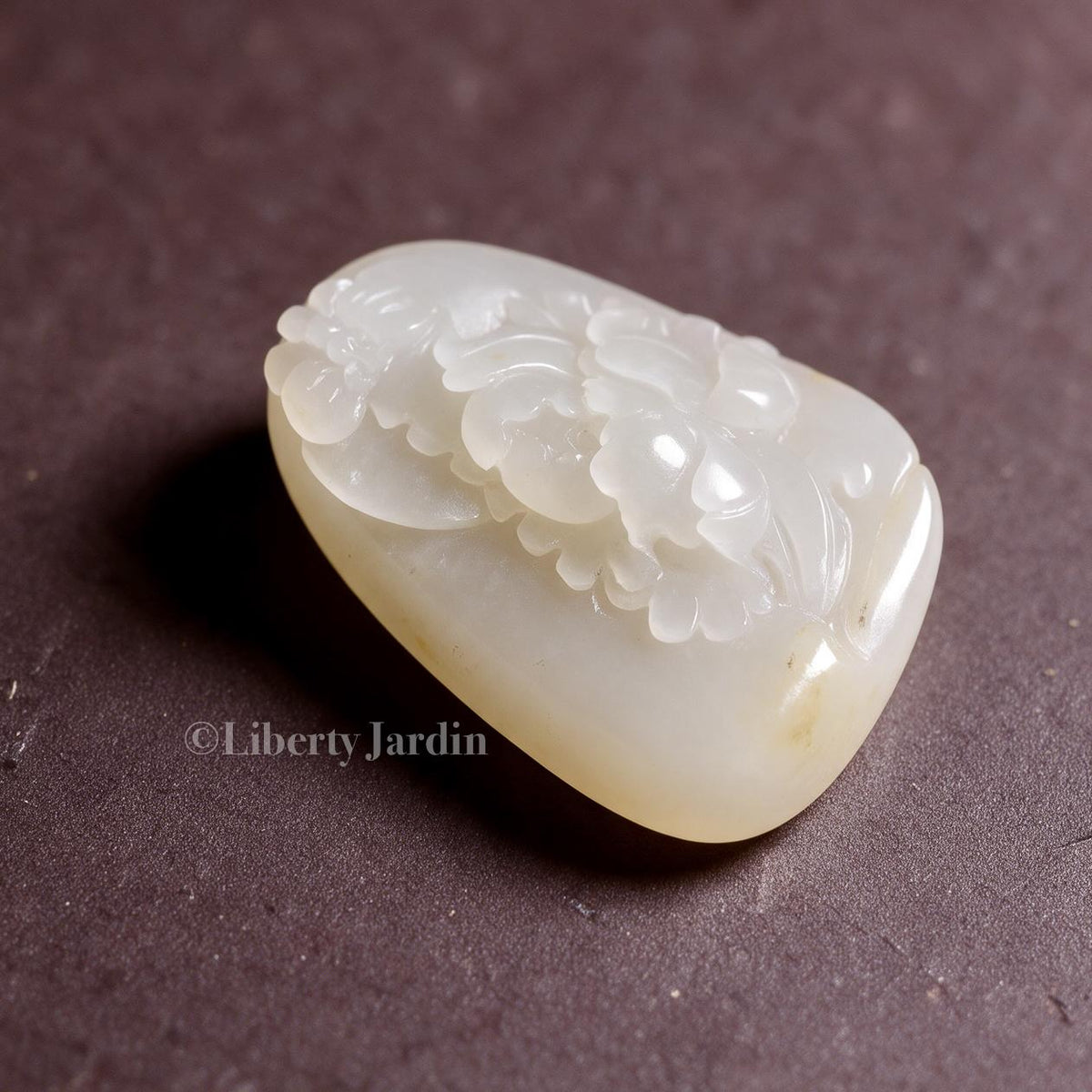 Seed Jade Nephrite Pendant, Carving Jade River Pebbles Gemstone, Natural Untreated Certified, Collectible Distinctive