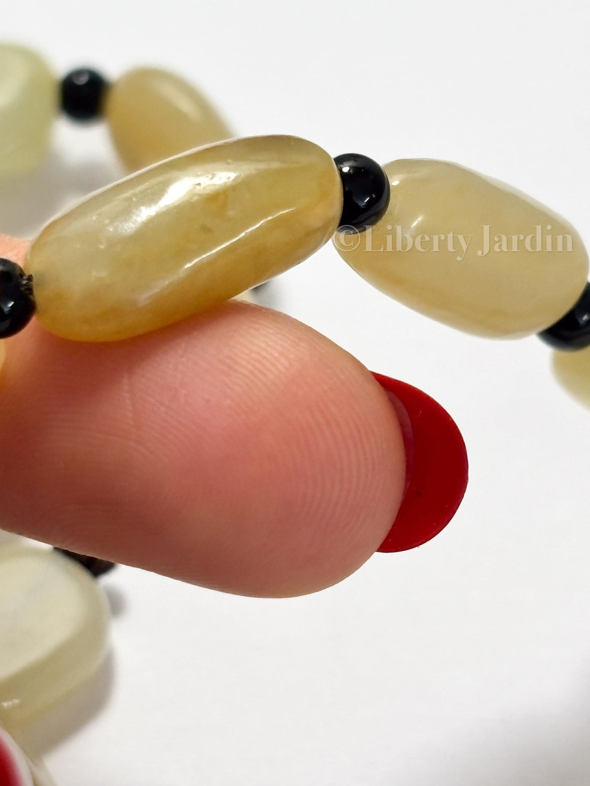 Natural Nephrite Necklace, Seed Jade Beaded Strand, Gemstone Jewellery, Handmade Sustainable Accessories, Non-treated Certified