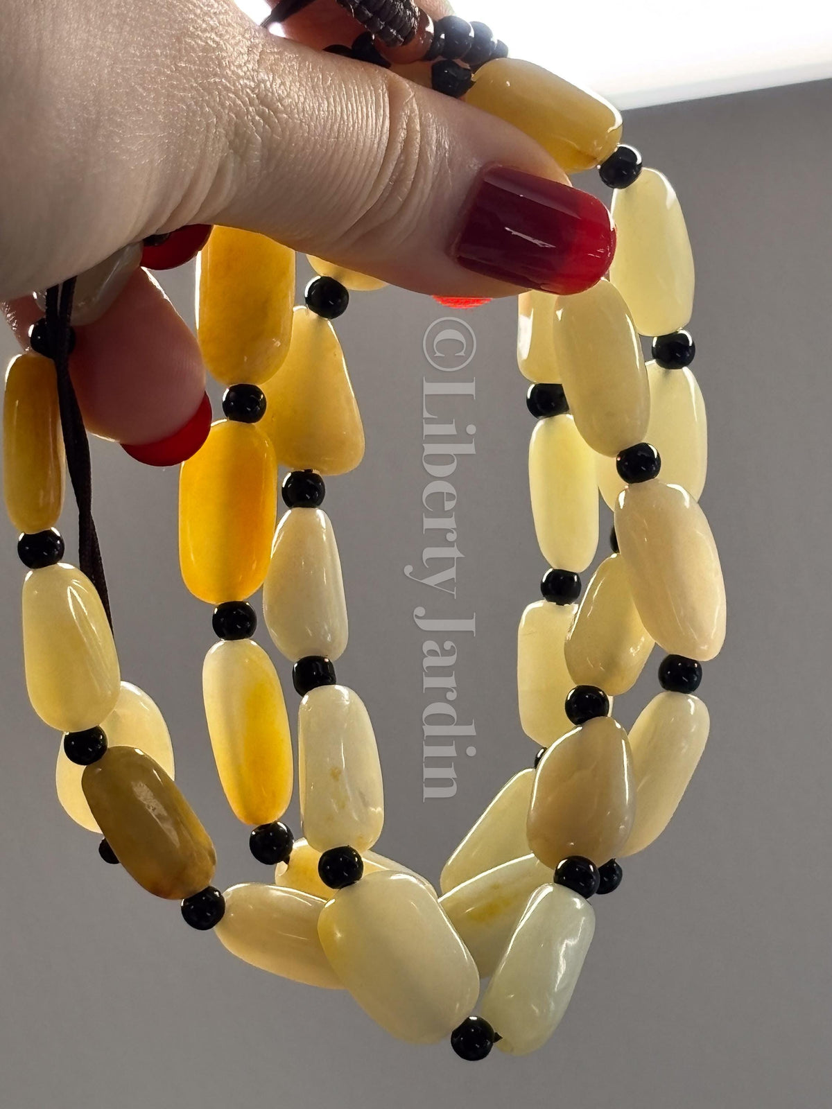 Natural Nephrite Necklace, Seed Jade Beaded Strand, Gemstone Jewellery, Handmade Sustainable Accessories, Non-treated Certified