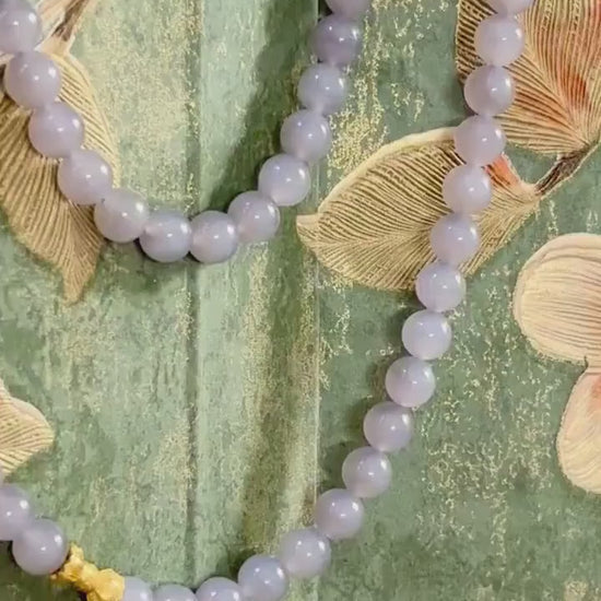 Luxury Natural Nephrite Jade Necklace, Anniversary Special Occasion, Gemstone Jewellery, Icy Stone Handmade Accessories